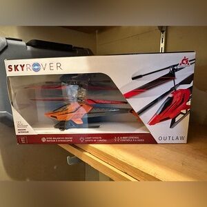 Red and Black Skyrover Helicopter